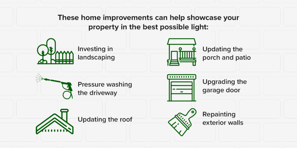 home improvements to increase curb appeal