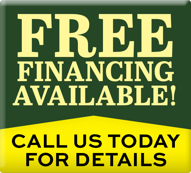 Free Financing Available! Call Us Today For Details