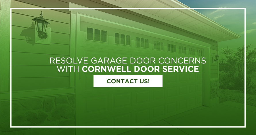 Resolve Garage Door Concerns With Cornwell Door Service