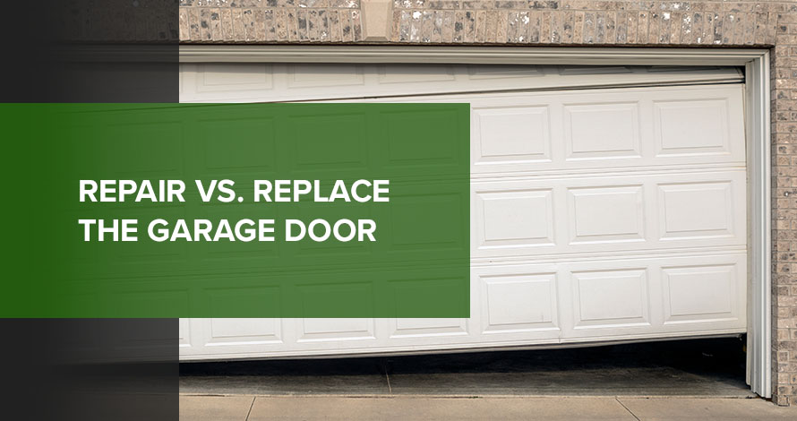 Repair vs. Replace the Garage Door