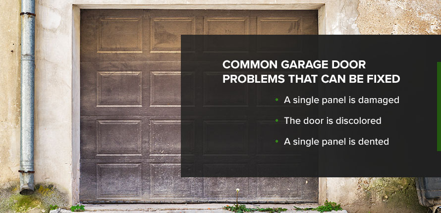 common garage door problems that can be fixed
