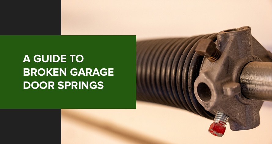 A guide to broken garage door springs