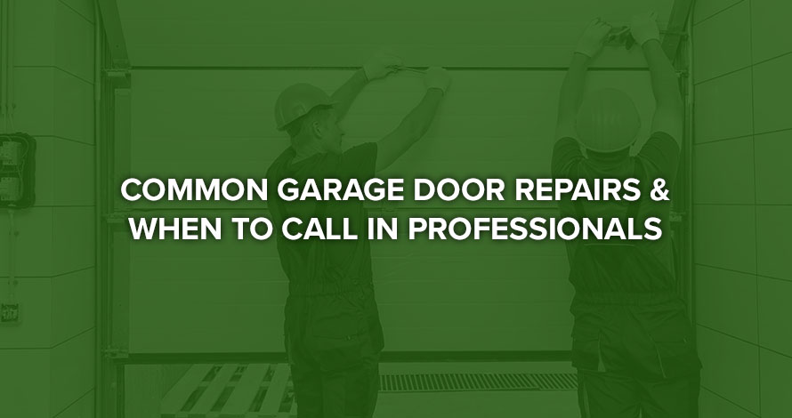 common garage door problems