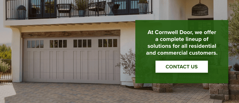 contact cornwell door for garage door solutions