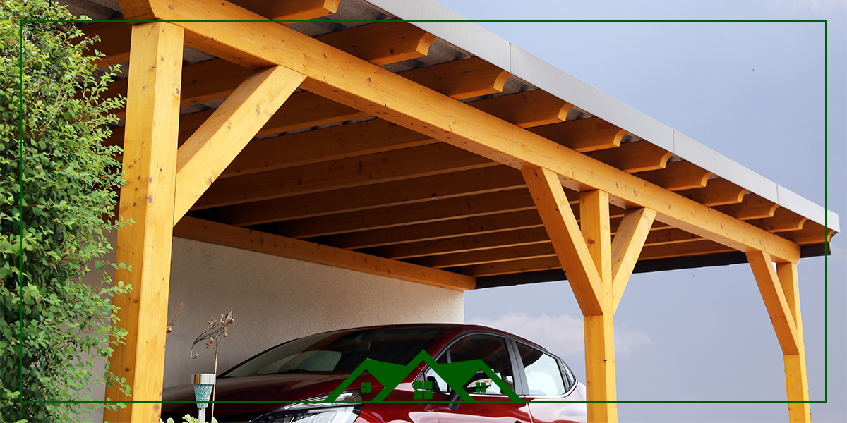 converting your carport into a garage header