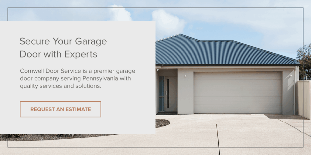 Secure your garage door with experts